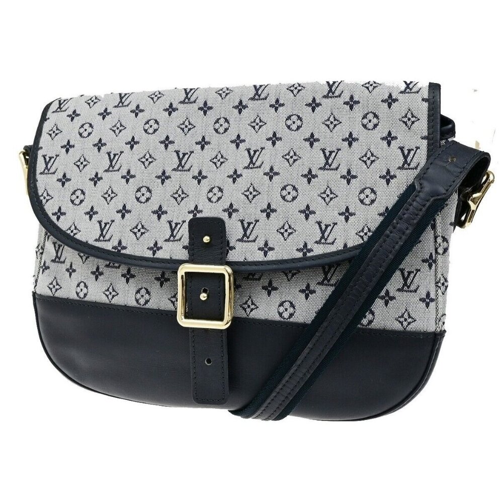 LOUIS VUITTON LV Belanger Shoulder Bag Monogram Mini Canvas Blue M92670 18RL018